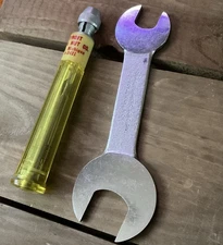 Vintage 2 Advertising MI -Screwdriver Set Detroit Bolt & Nut & Royal Oak Wrench