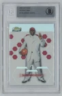 2003-04 Topps Finest Refractor LeBron James Rookie 112/250 BGS #178 Crease