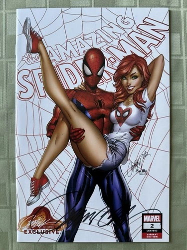 AMAZING SPIDER-MAN 2A (803) J. SCOTT CAMPBELL EXCLUSIVE VARIANT SIGNED MARVEL