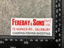 Rhodesian Fereday & Sons Shop Label / Patch (Reproduction) Web Gear Chest Rig