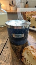 1 Bath Body Works BLUEBERRY PIE Large 3-Wick Candle 14.5 oz