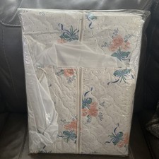 Pastel Floral Ribbons  Storage Dress Bag  Vintage  Sealed