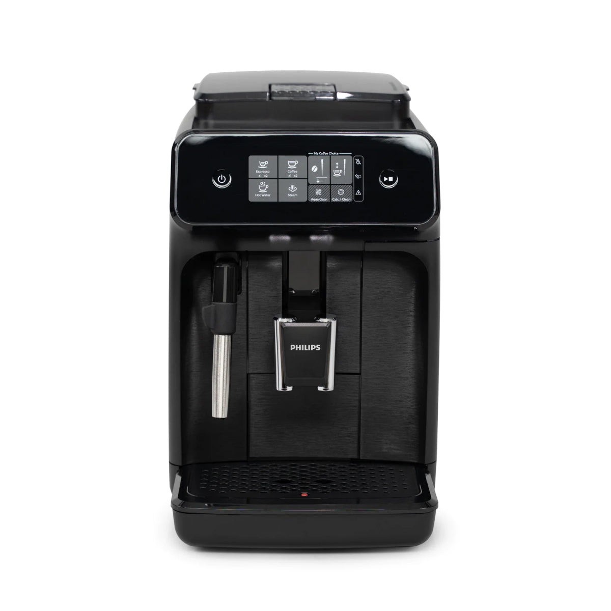 Philips 1200 Super Automatic Espresso Machine, Black | 2 Rec