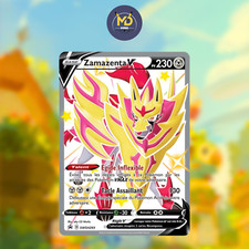 Carta Pokémon Francese - Zamazenta V SWSH293 - Spada e Scudo Promo