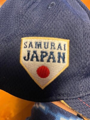 MIZUNO official WBC Samurai Japan Team Hat Cap Unisex Adult 56