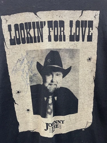 Country Johnny Lee Looking For Love Shirt Classic Black Unisex S-5XL 2C073