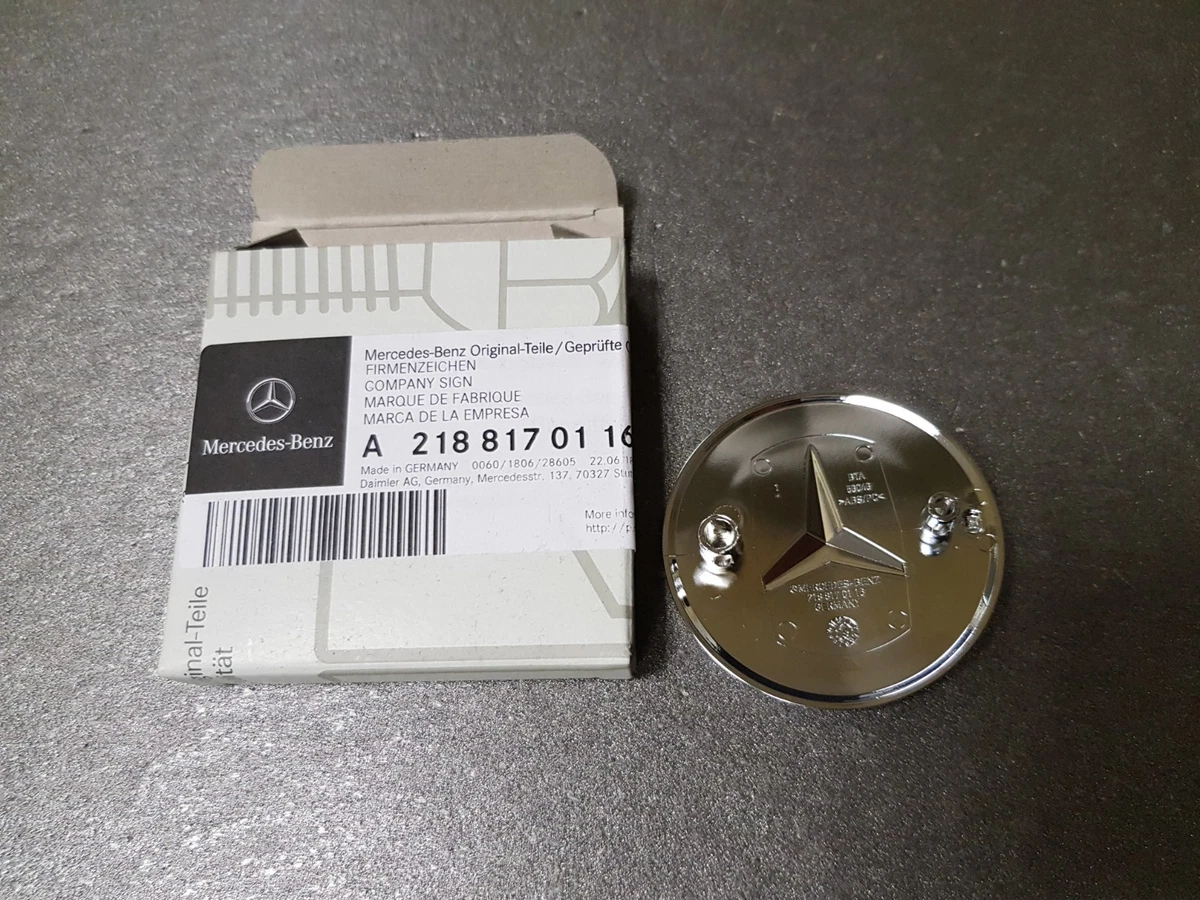Genuine Mercedes-Benz W218 R231 Bonnet Badge A2188170116 BLUE | eBay
