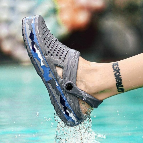 Camo Mens Sandals Summer Beach Slippers 