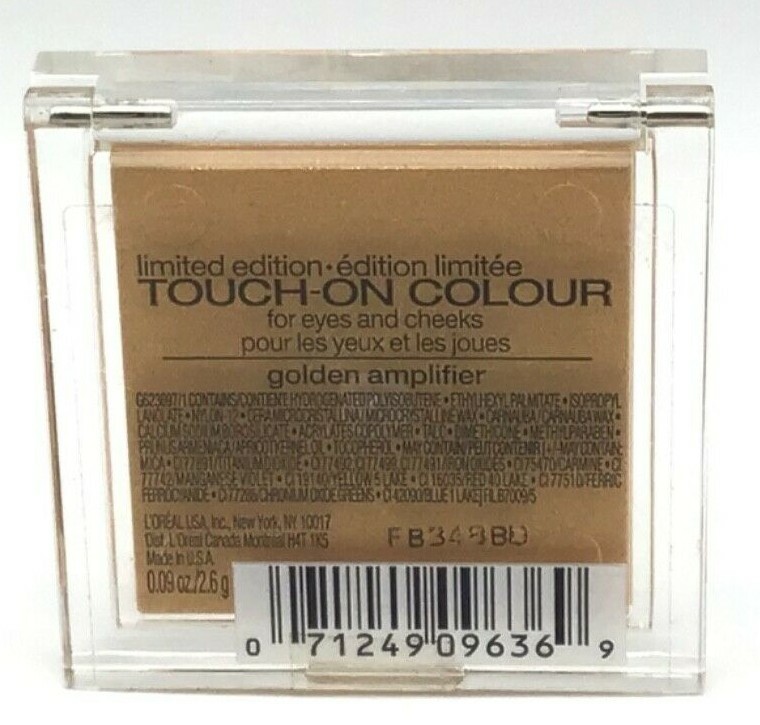 L'OREAL Touch-On Colour GOLDEN AMPLIFIER Cream Highlighter B1G2 SALE