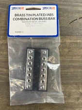 SEA DOG LINE - Brass Tin Plated/ABS Combination Buss Bar (NEW)