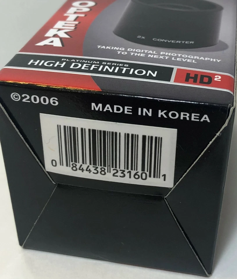2006 Opteka 2.0X Teleconverter HD2  - Image 3 of 4