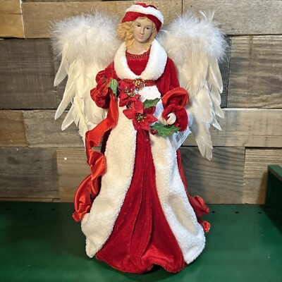 strapless open back dress Tree Topper, Christmas Angel, Fiber Optic, Vintage, SOLD – Antigo Trunk