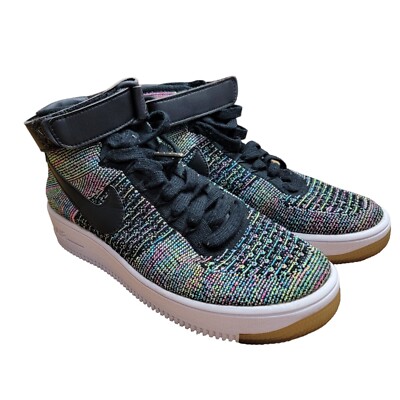 Nike AF1 Ultra Flyknit Mid (GS) Pink Blast Multi Kids 862824 600