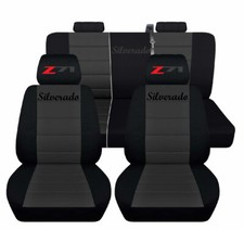 Truck Seat Covers 2014-2018 Chevy Silverado Personalized Design Car Seat Cover