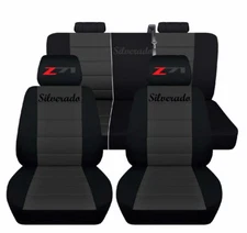 Truck Seat Covers 2014-2018 Chevy Silverado Personalized Design Car Seat Cover