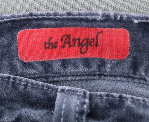 Pantalones elásticos para mujer AG Adriano Goldschmied púrpura ángel talla 25 (Msr 27x32) - Imagen 5 de 11