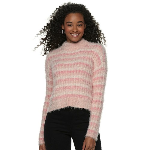 NEW Candie's XL Women's Pink Striped 