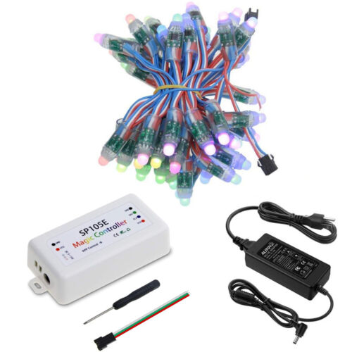 WS2811 IC RGB Pixel LED String Light Wifi Controller and Power Supply Full Kit - Picture 16 of 44