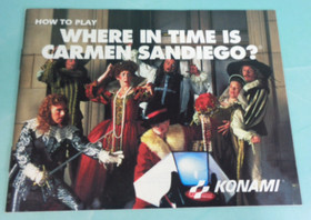 Where in Time is Carmen Sandiego (NES 1991) Nintendo Game, Manual, Box, Book