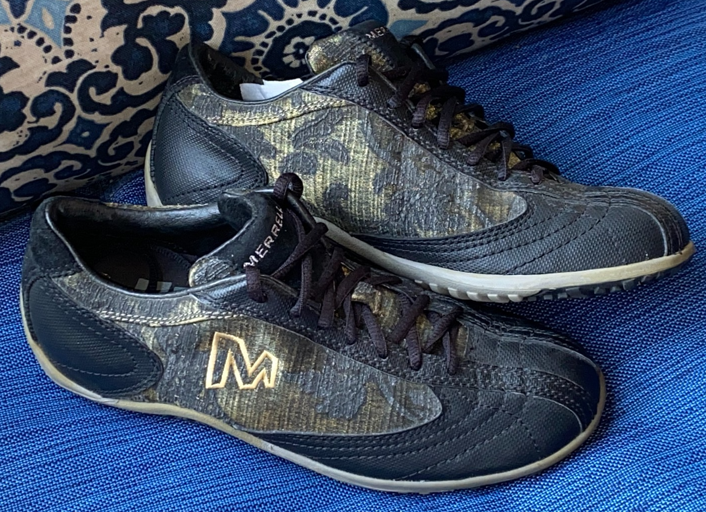 !WOW! Scarpe stringate vintage donna 7 MERRELL Sprint Spin Launcher nere 70538