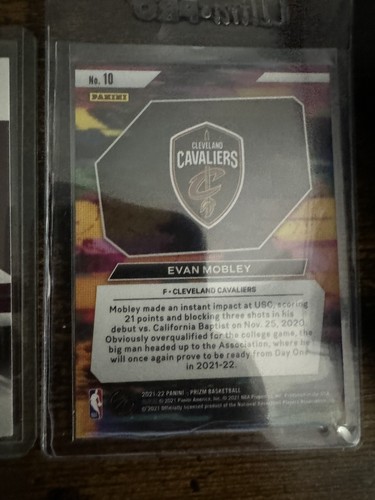 Evan Mobley 2 Card Rookie Insert Lot Cavs - Picture 4 of 5