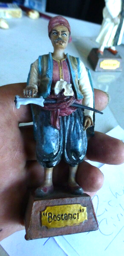 VINTAGE FIGUR OSMANISCHES REICH TÜRKEI TÜRKISCH BOSTANCI SERAIL - Bild 1 von 9