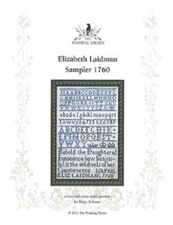 Elizabeth Laidman Sampler 1760~Wishing Thorn