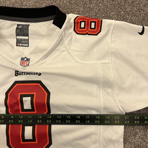 Maglia calcio Nike Tampa Bay Buccaneers NFL Glennon #8 Youth taglia XL - nuova con etichette $75 - Foto 8 di 14