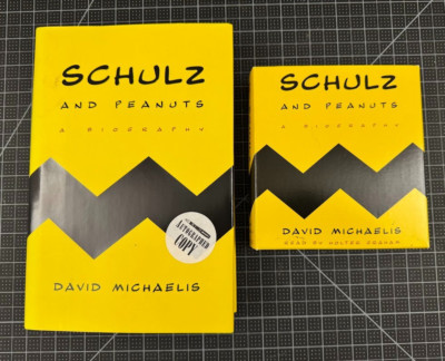 Schulz & Peanuts Biography David Michaelis First Edition Autographed 2007 & CD's