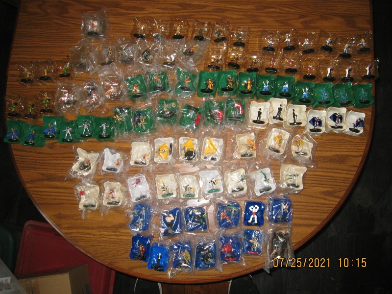  Hero Clix  Unleashed Full Set w/ Unique's and extras 2004