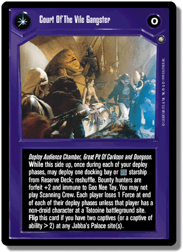 Singles [choose card] ENHANCED JABBA'S PALACE star wars ccg - Picture 4 of 15