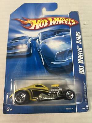 Hot Wheels Stars 1/4 Mile Coupe Yellow DIECAST #90/172 #08 Car | eBay