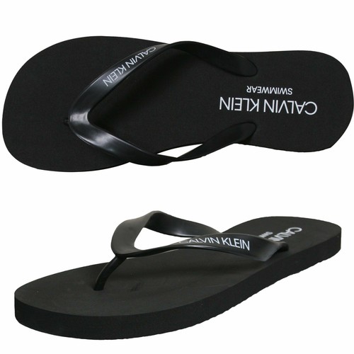 Calvin Klein Classic Logo Flip Flops 