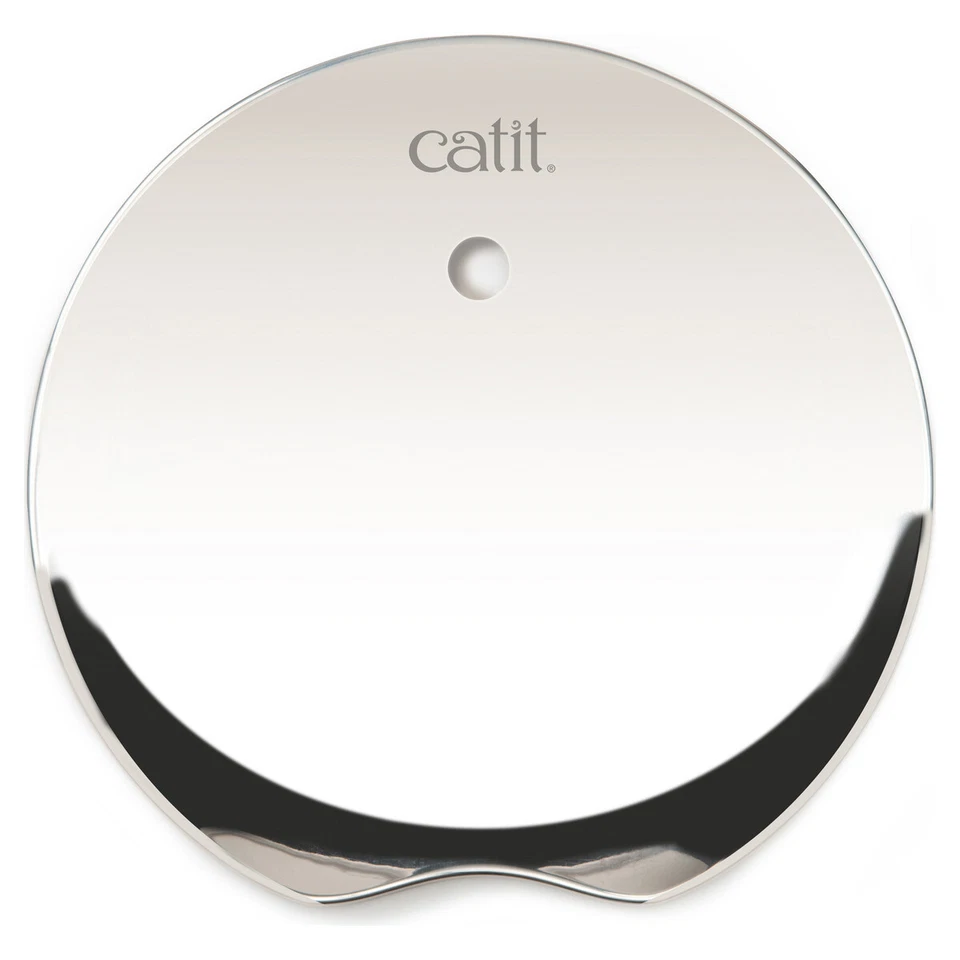 Catit PIXI Edelstahl Trinkbrunnen Abdeckung 19,5x19,5 cm Katzentrinkbrunnen