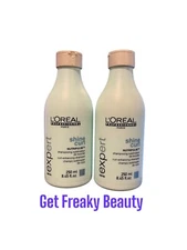 2 PACK. 8.45 oz. L'Oreal Expert Shine Curl Nutripulse Curl Enhancing Shampoo. 