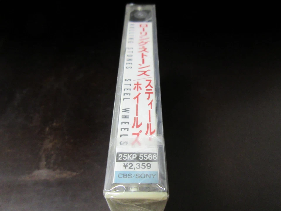 Rolling Stones Steel Wheels Japan Cassette Tape Sealed Copy  Mick Jagger Keith - Image 3 of 4