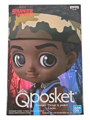 Banpresto Netflix Stranger Things Lucas Figurine Q Posket 13cm 