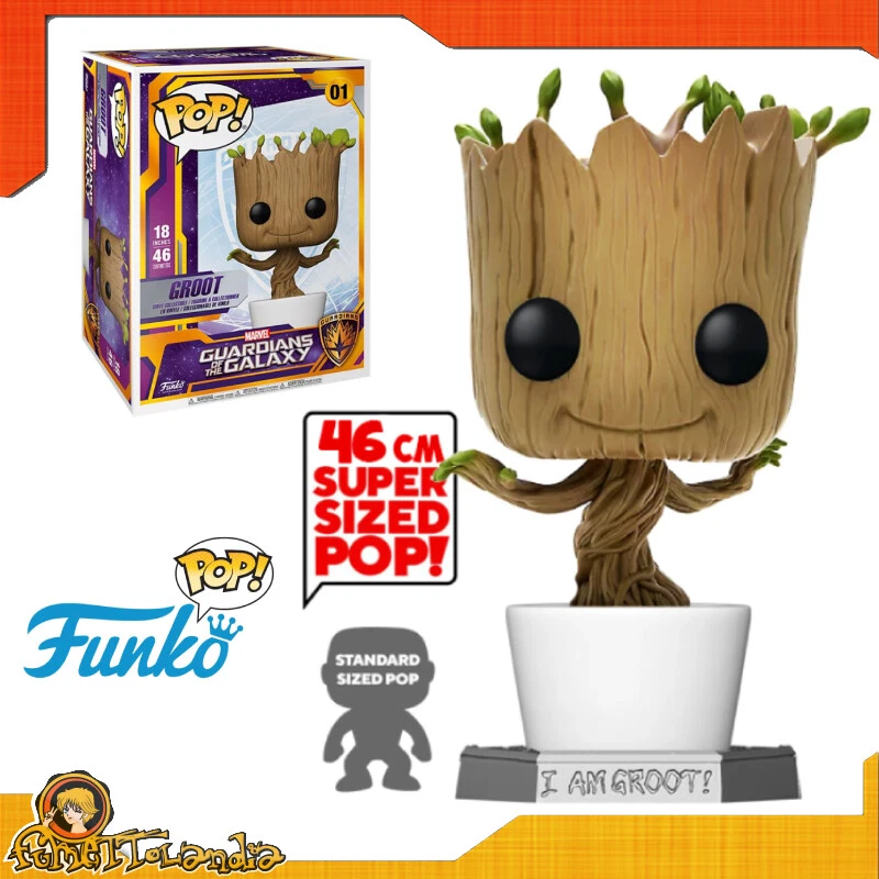 MARVEL – POP MEGA 18 N° 01 – GROOT – 46CM MIX FIG – LoveGamesGeek