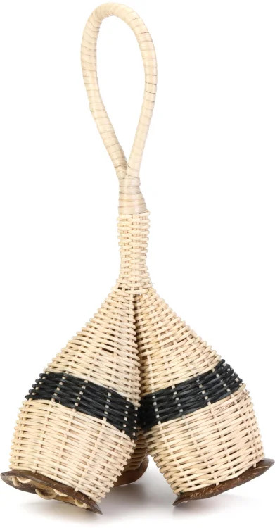 Latin Percussion Triple Rattan Caxixi - Natural with Black Stripe 4790₽