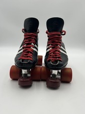 Vintage Riedell USA Invader Size 6.5 Roller Skates W/ Sure-Grip Trucks