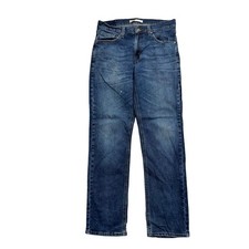 Levis Signature Jeans W30 L32 Mens Mid Blue Athletic Tapered Fit Stretch