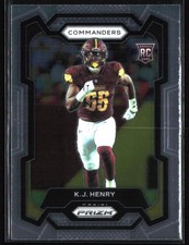 2023 Panini Prizm #400 K.J. Henry