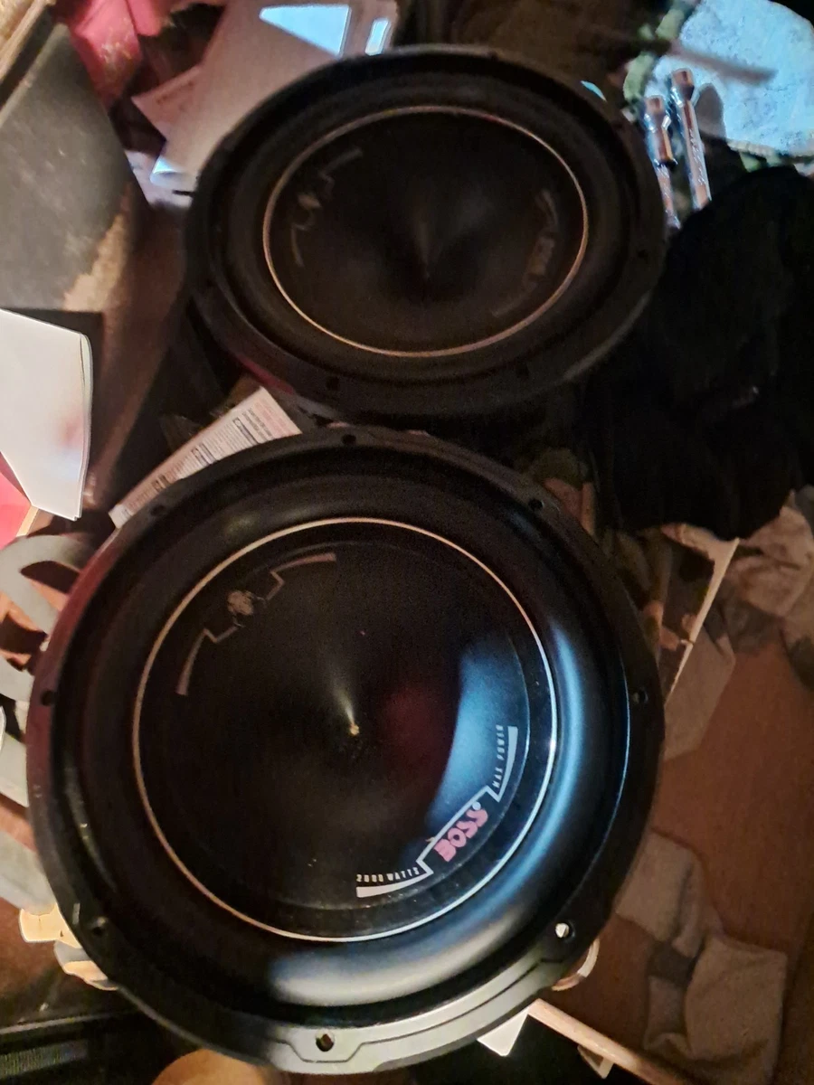 BOSS Audio Dual 12in. Speaker Car Subwoofers for sale | eBay