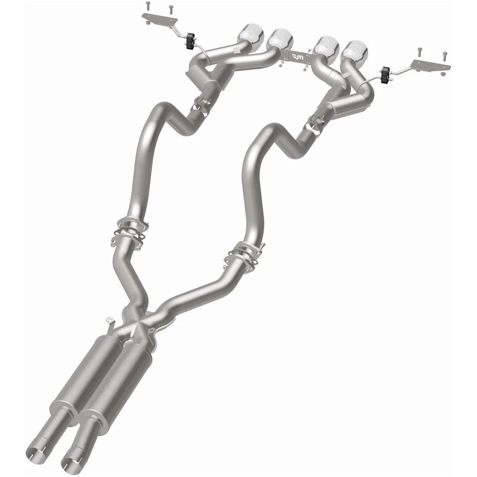 MagnaFlow Performance Exhaust System Kit 15281: 2000-2004 Chevrolet Corvette - Image 3 of 4