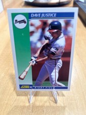 David Justice Dave 1992 Score #4! 2 Card Min! Read Desc!