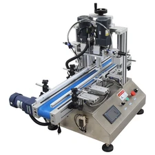 Fully Automatic Tabletop Belt Conveyor Capping Machine Adjustable Capper