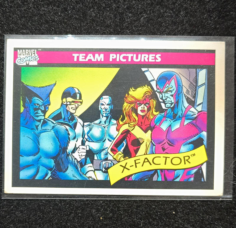 Impel 1990 Marvel Universe Base Set #143 X-Factor Non-Sport Trading Card