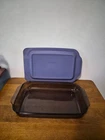 Pyrex Amethyst Purple Baking Dish With Lid #233 3 QT 13x9x2 Vintage 1990s USA