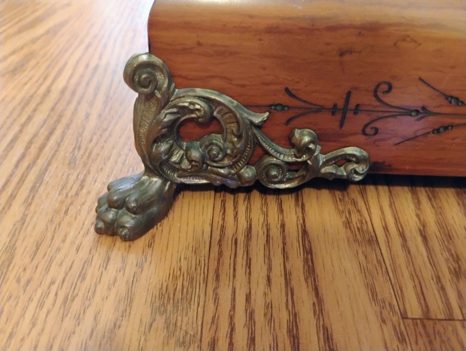 Seth Thomas Adamantine Mantel Clock adamantine finish 19th-20th century ...