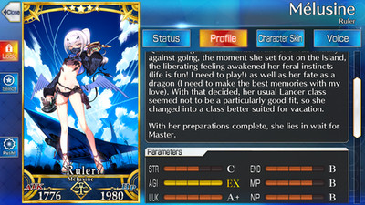 FGO NA Global Fate grand order starter Melusine (Ruler)+3500 SQ